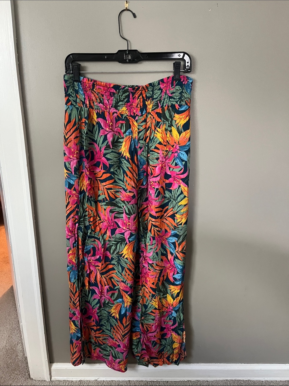 Tropical Swim Coverup Pants - Picture 3 of 5